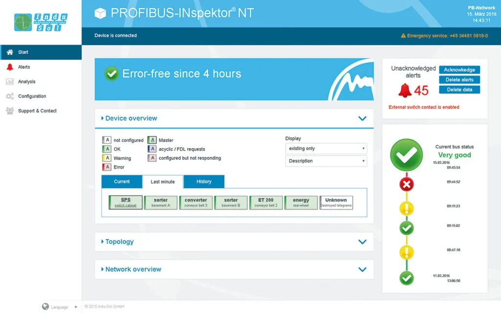 PROFIBUS-INspektor® NT galería
