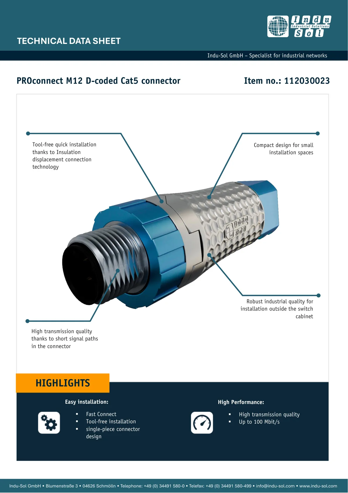 PROconnect M12 Connector galería