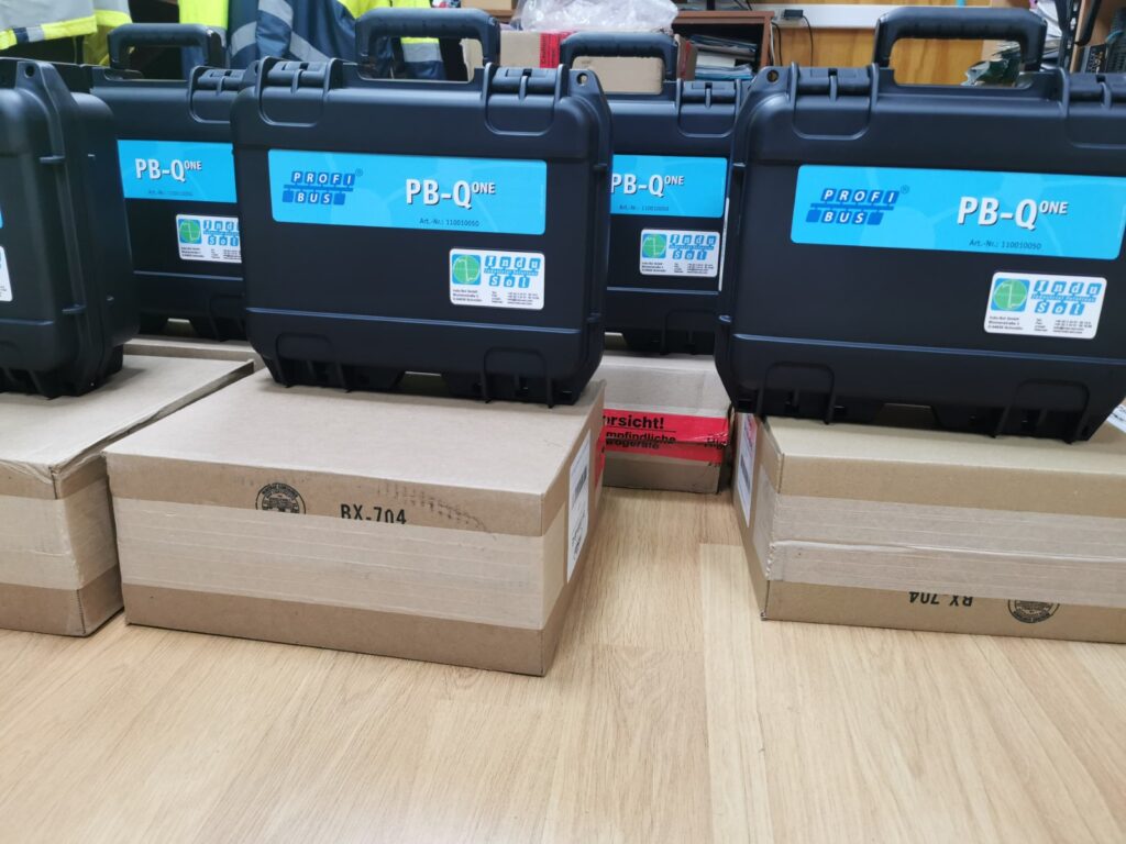 Maletas PB-Q One Analizador de redes Profibus